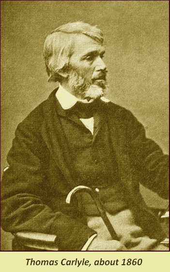 Thomas Carlyle, about 1860