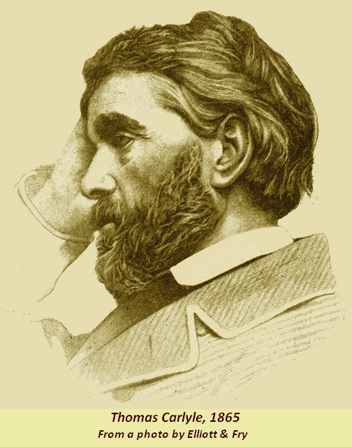 Thomas Carlyle, 1865