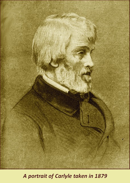 A portrait of Carlyle taken in 1879