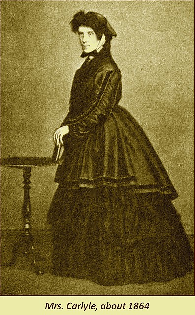 Mrs. Carlyle, about 1864