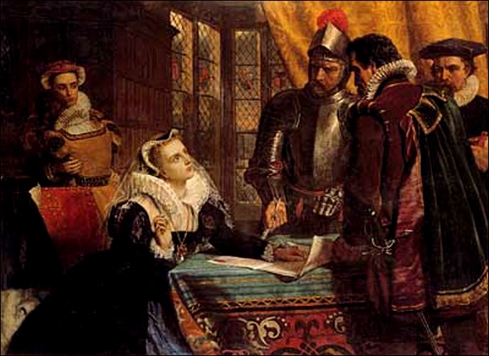 Mary's abdication